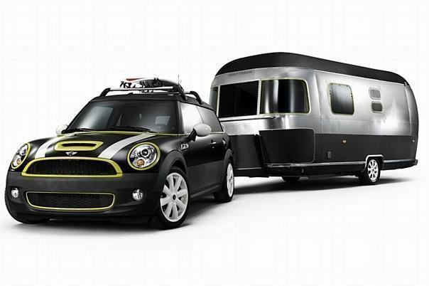 MINI Cooper S Clubman meets Airstream Trailer, designed by Republic of Fritz Hansen.